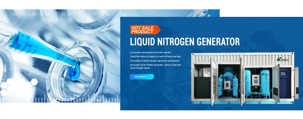 Chenrui Hot Sale Low Evaporation Liquid Nitrogen Generator High Purity Nitrogen Generator Automatic Liquid Nitrogen Plant